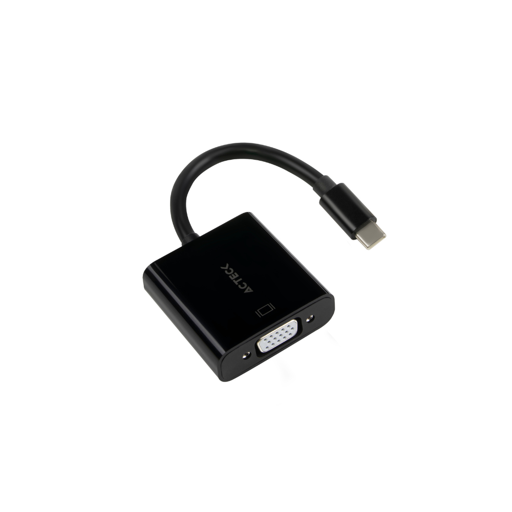 Adaptador Acteck USB-C a VGA Shift Plus AV415 Macho-Hembra (AC-934725)