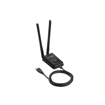 Adaptador USB WiFi Alta Potencia N 300 Mbps (2.4 GHz, 2 Antenas)