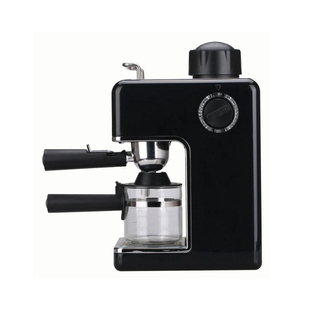 Cafetera Espresso Koblenz CKM-650 EIN, 4 tazas, prepara espresso y capuccino, base para mantener caliente