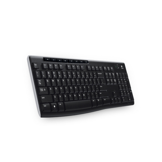 Teclado Logitech K270 Inalámbrico USB Unifying Plug & Play Negro (920-004426)