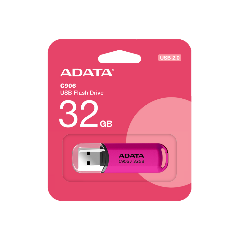 Memoria Flash Adata AC906 32GB USB 2.0 Rosa (AC906-32G-RPP)