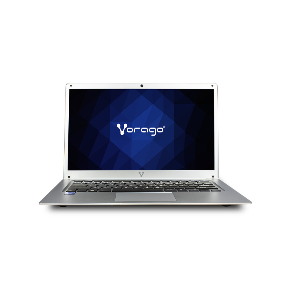 Laptop Vorago Alphaplus 14" V2 Celeron 4020 4GB 64GB+500GB Windows 10 Pro color Plata