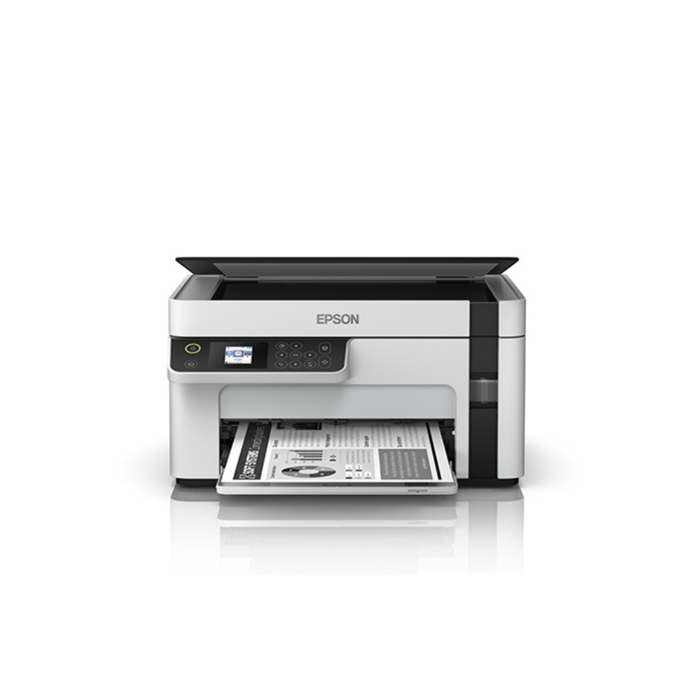 Multifuncional Epson M2120, 32 ppm Negro, Tinta Continua EcoTank, USB, WiFi, Dúplex, Monocromática