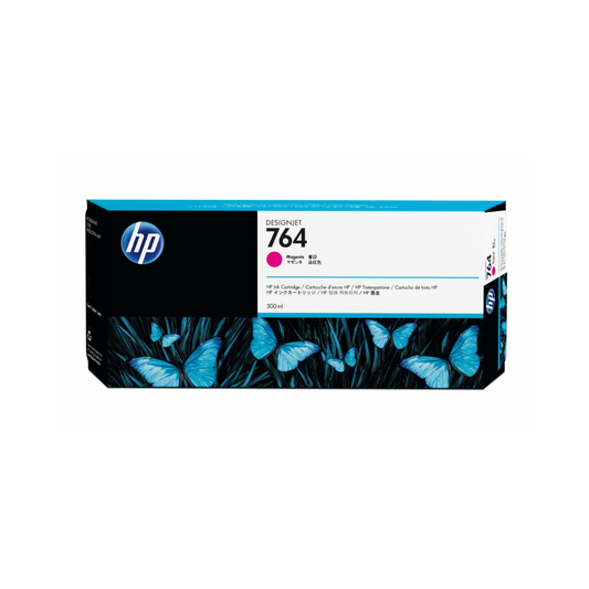 Tinta HP LF 764 Magenta para DesignJet (300 ml)