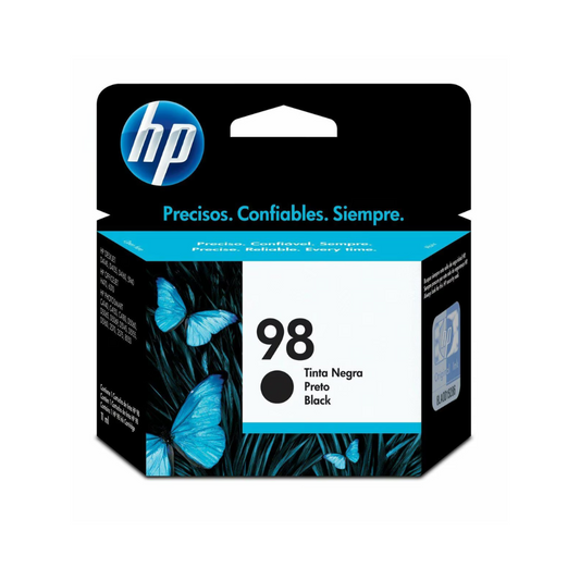 Tinta HP 98 C9364WL Negra para DeskJet 6540/6840 (Rendimiento: 420 páginas)