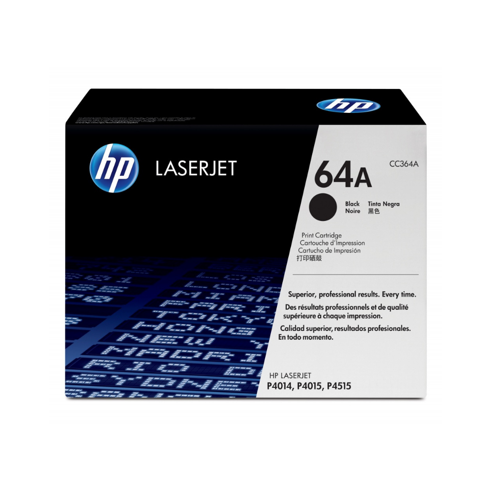 Tóner HP 64 CC364A Negro LaserJet P4015 (10,000 Páginas)