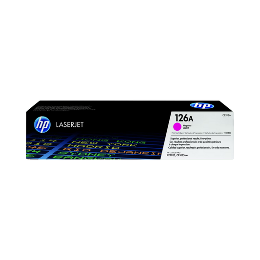 Tóner HP 126A CE313A Magenta LaserJet CP1025/M175NW (1,000 Páginas)