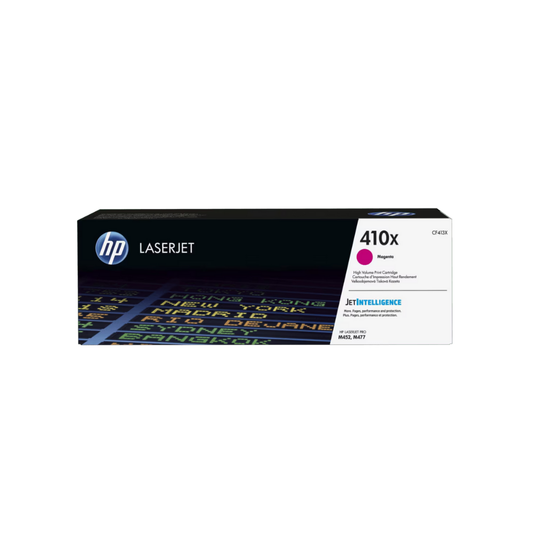 Tóner HP 410X CF413X Magenta LaserJet Pro M452DN/M452DNW/M477FDN Alto Rendimiento (5,000 Páginas)