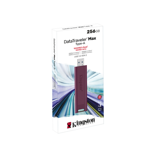 Memoria Flash Kingston 256GB Gen 2 USB 3.2 DataTraveler Max-A (DTMAXA/256GB)