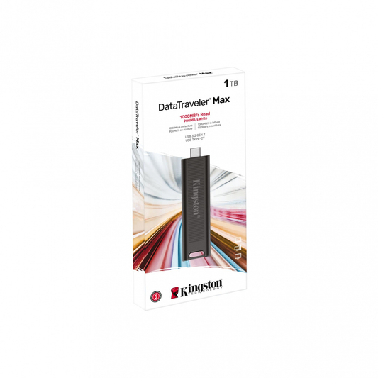 Memoria Flash Kingston 1TB USB 3.2 Gen 2 Data Traveler Max (DTMAX/1TB)