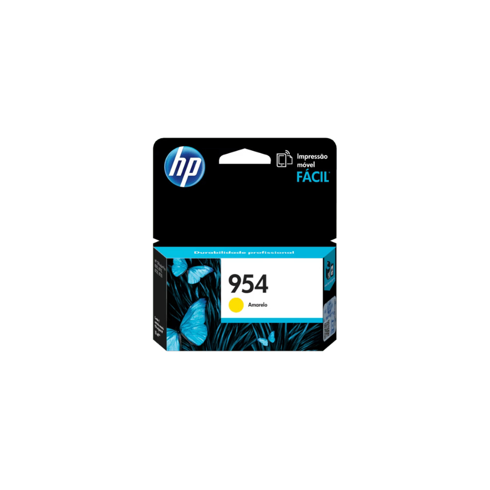 Tinta HP 954 L0S56AL Amarillo para OfficeJet Pro 8210/8710/8720/8730 (Rendimiento: 700 páginas)