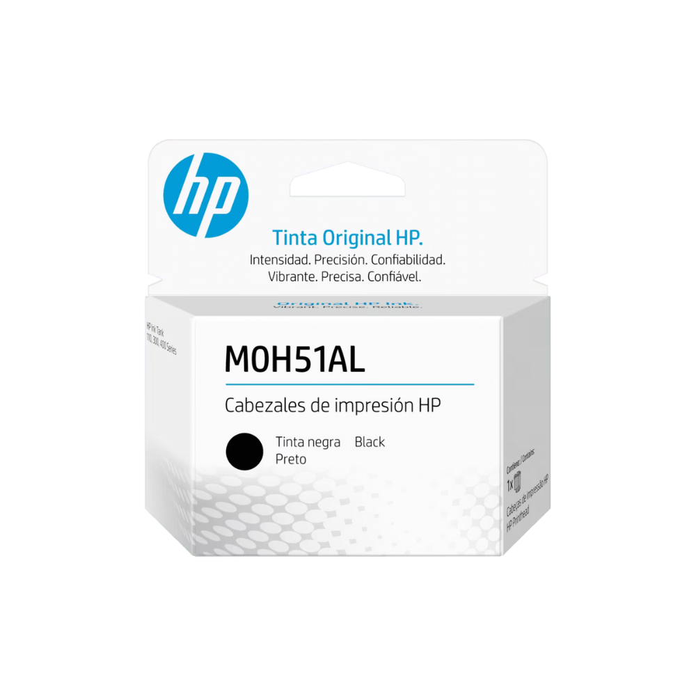 Cabezal HP GT M0H51AL de Sustitución Negra para Ink Tank 115/118