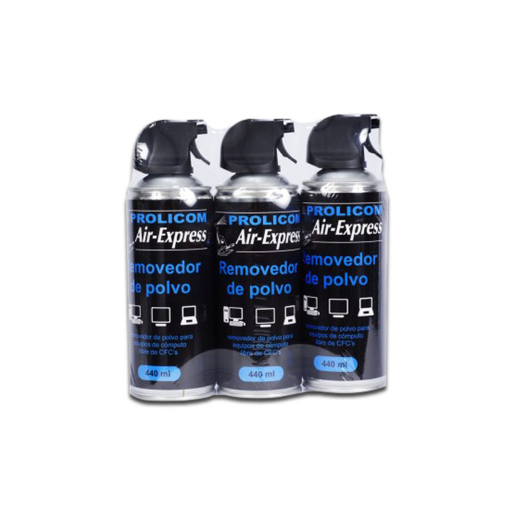 Aire Comprimido Prolicom Express 440ml Paquete 3pz