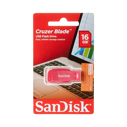 Memoria Flash Sandisk Cruzer Blade 16GB USB 2.0 Verde (SDCZ50C-016G-B35GE)