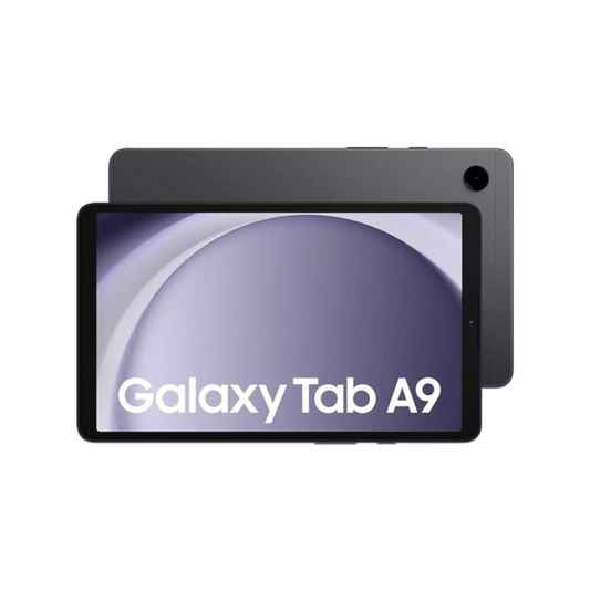 Tablet Samsung Galaxy Tab A9, 8.7", SM-X110, Gris Obscuro, 8GB RAM, 128GB ROM, Wi-Fi, Cámara 28MP, Android, Velocidades 2.2GHz y 2GHz