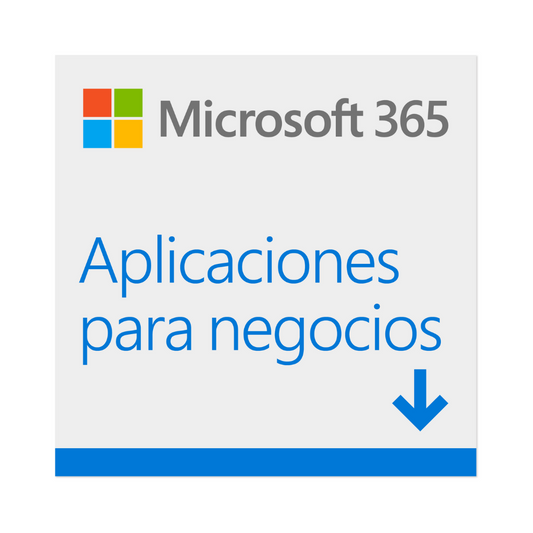 Licencia Microsoft ESD 365 Apps for Business Suscripción 1 Año 1 Usuario (5 Dispositivos)