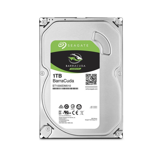 Disco Duro Seagate 1TB 3.5" 7200RPM 64MB BarraCuda (ST1000DM014)