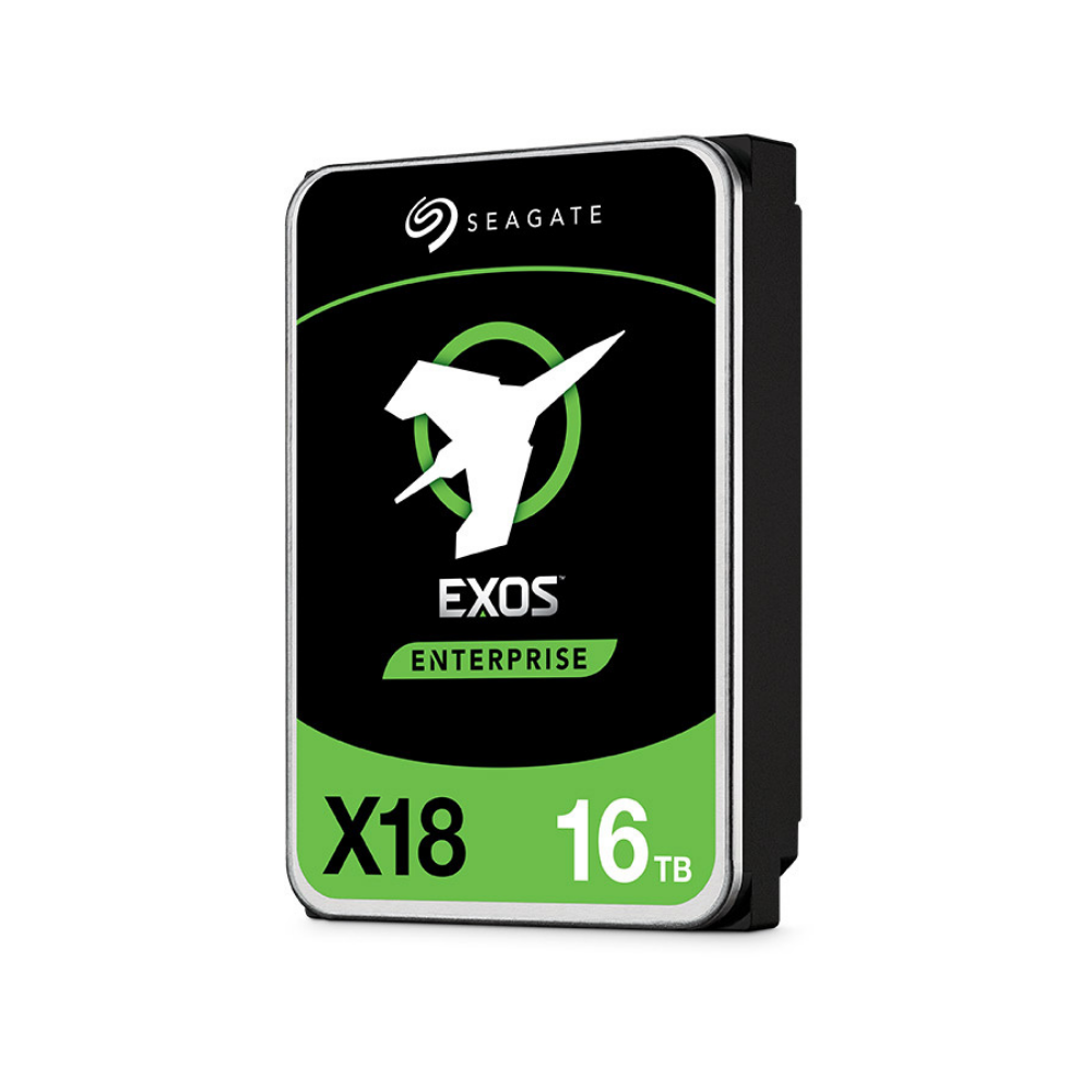 Disco Duro Seagate 16TB 3.5" 7200RPM Exos X18 SATA (ST16000NM000J)