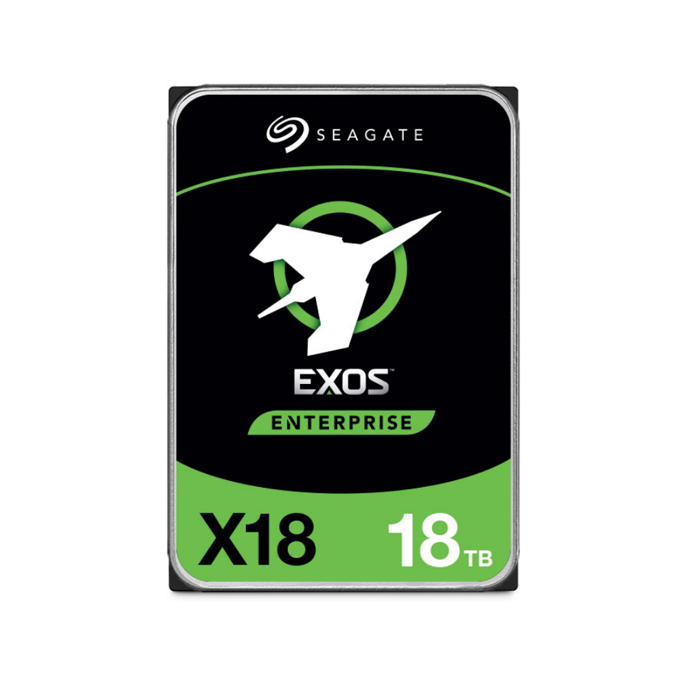 Disco Duro Seagate 18TB 3.5" 7200RPM Exos X18 SATA (ST18000NM000J)