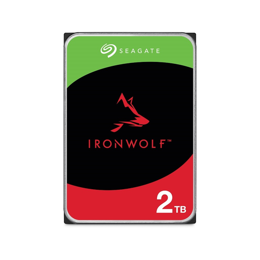 Disco Duro Seagate 2TB 3.5" 5900RPM 64MB IronWolf (ST2000VN003)