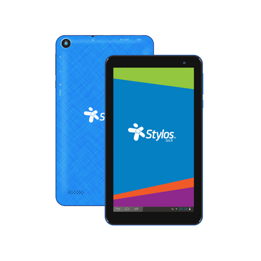 Tablet Stylos Taris, Procesador Quad Core, Almacenamiento 32 GB, RAM 2GB, Pantalla 7", Color Azul