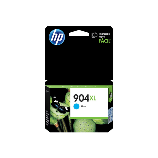 Tinta HP 904XL T6M04AL Cian para OfficeJet Pro 6970 (825 páginas, Alto Rendimiento)