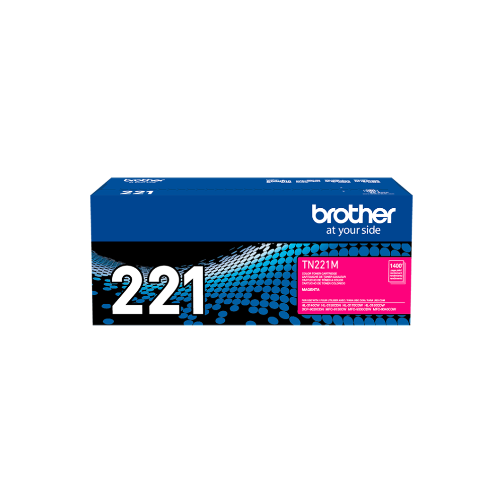 Toner Brother Magenta 1400 Paginas Para Mfc9130Cw Mfc9330Cdw Tn221M