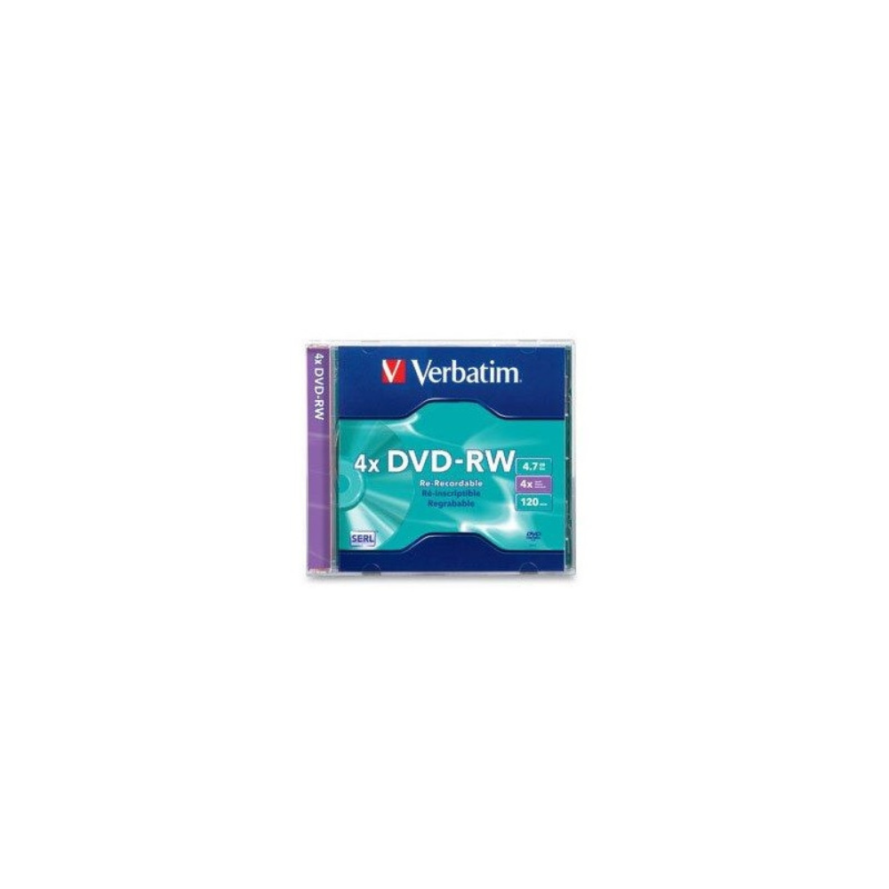 Dvd-Rw Verbatim 4X 4.7Gb Single Jewel Case Vb94836