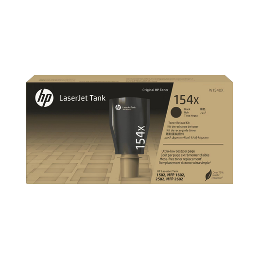 Tóner HP 154X Negro LaserJet Tank MFP 2602SDW/1602W (5,000 Páginas)