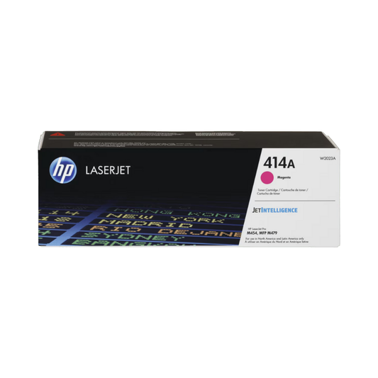 Tóner HP 414A W2023A Magenta LaserJet M454/M479/M480F (2,100 Páginas)