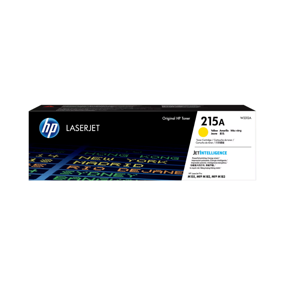 Tóner HP 215A W2312A Amarillo LaserJet Pro M155A/M155Nw/M182Nw/M183Fw