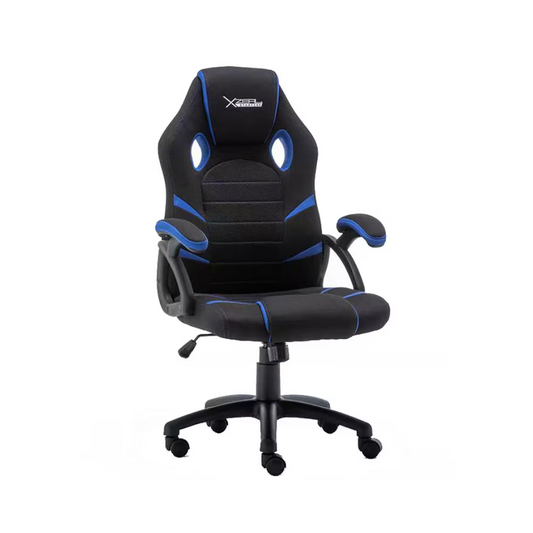 Silla Gamer Xzeal Starter - Azul, Tela/Foam, Ergonómica, Clase 3 (XSST050A)